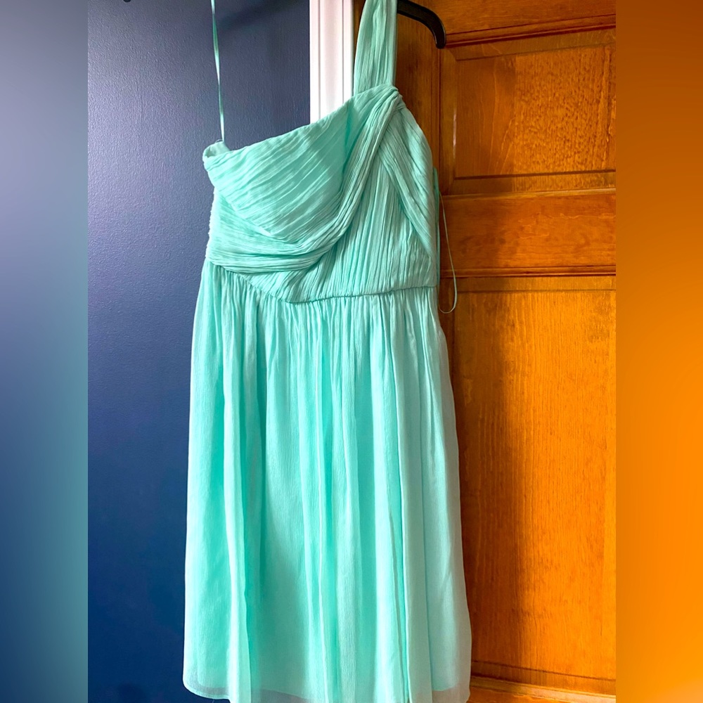 J Crew dress. One once for wedding.